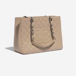 Chanel ShoppingTote Grand Beige Side Front  | Sell your designer bag on Saclab.com