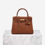 Hermès Kelly 25 Fauve 0F | Sell your designer bag on Saclab.com