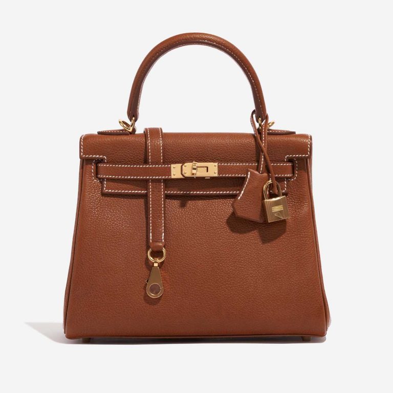 Hermès Kelly 25 Fauve 2F S | Sell your designer bag on Saclab.com