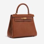 Hermès Kelly 25 Fauve 6SF S | Sell your designer bag on Saclab.com