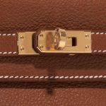 Hermès Kelly 25 Fauve Closing System  | Sell your designer bag on Saclab.com
