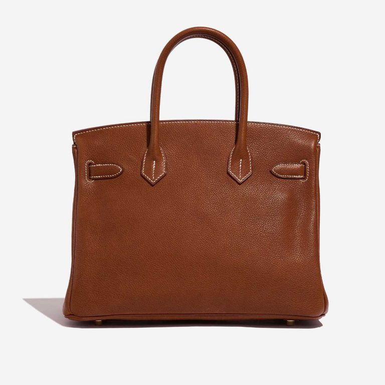 Pre-owned Hermès bag Birkin 30 Barenia Faubourg Fauve Brown | Sell your designer bag on Saclab.com