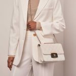 Chanel TimelessFlap Creme 1M | Sell your designer bag on Saclab.com