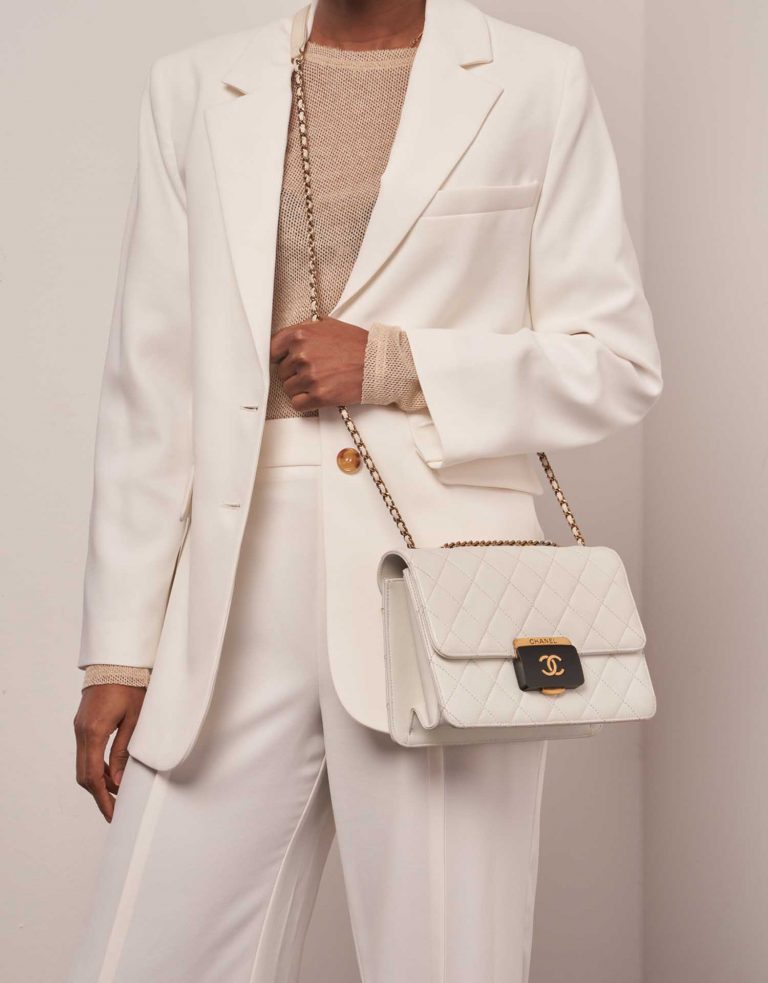 Chanel TimelessFlap Creme 0F | Sell your designer bag on Saclab.com