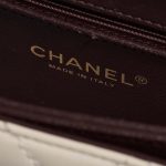 Chanel TimelessFlap Creme Logo  | Sell your designer bag on Saclab.com