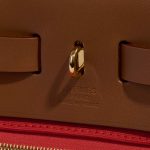Hermès Herbag 31 Cuivre-Mecan-Fauve Logo  | Sell your designer bag on Saclab.com