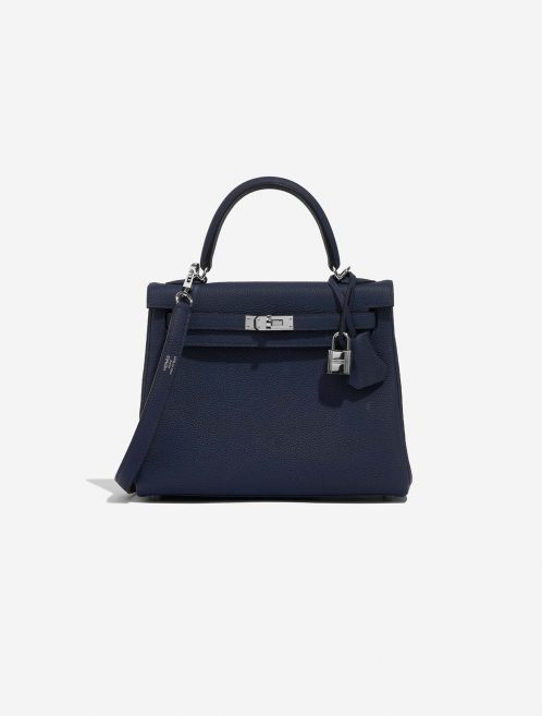 Hermès Kelly 25 BlueSaphire 0F | Sell your designer bag on Saclab.com