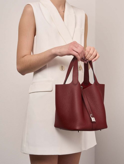 Hermès Picotin 22 RougeH 1M | Vendez votre sac de créateur sur Saclab.com