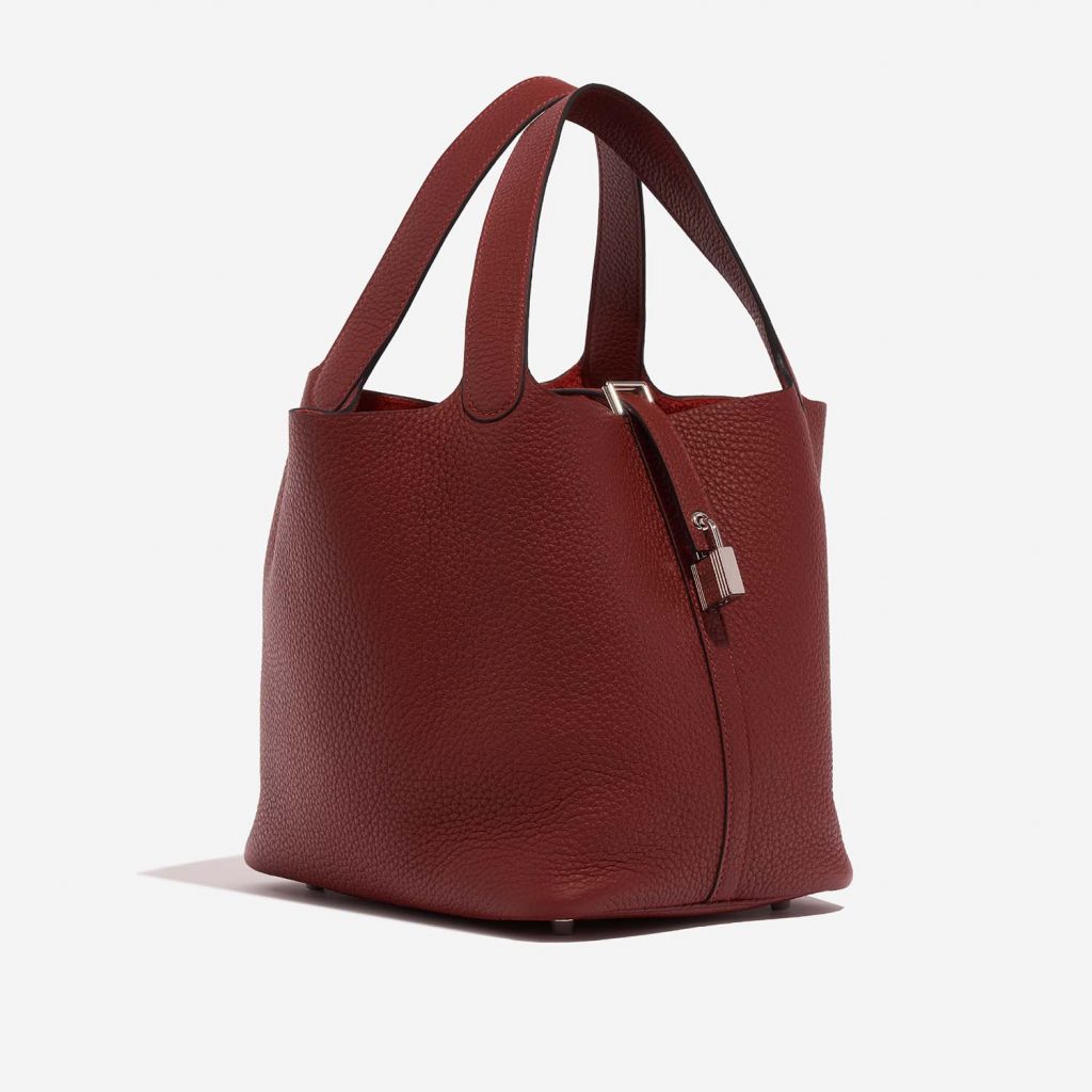 Hermès Picotin 22 Taurillon Clemence Rouge H | SACLÀB