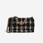 Chanel 19 LargeFlapBag Black-White 0F | Sell your designer bag on Saclab.com