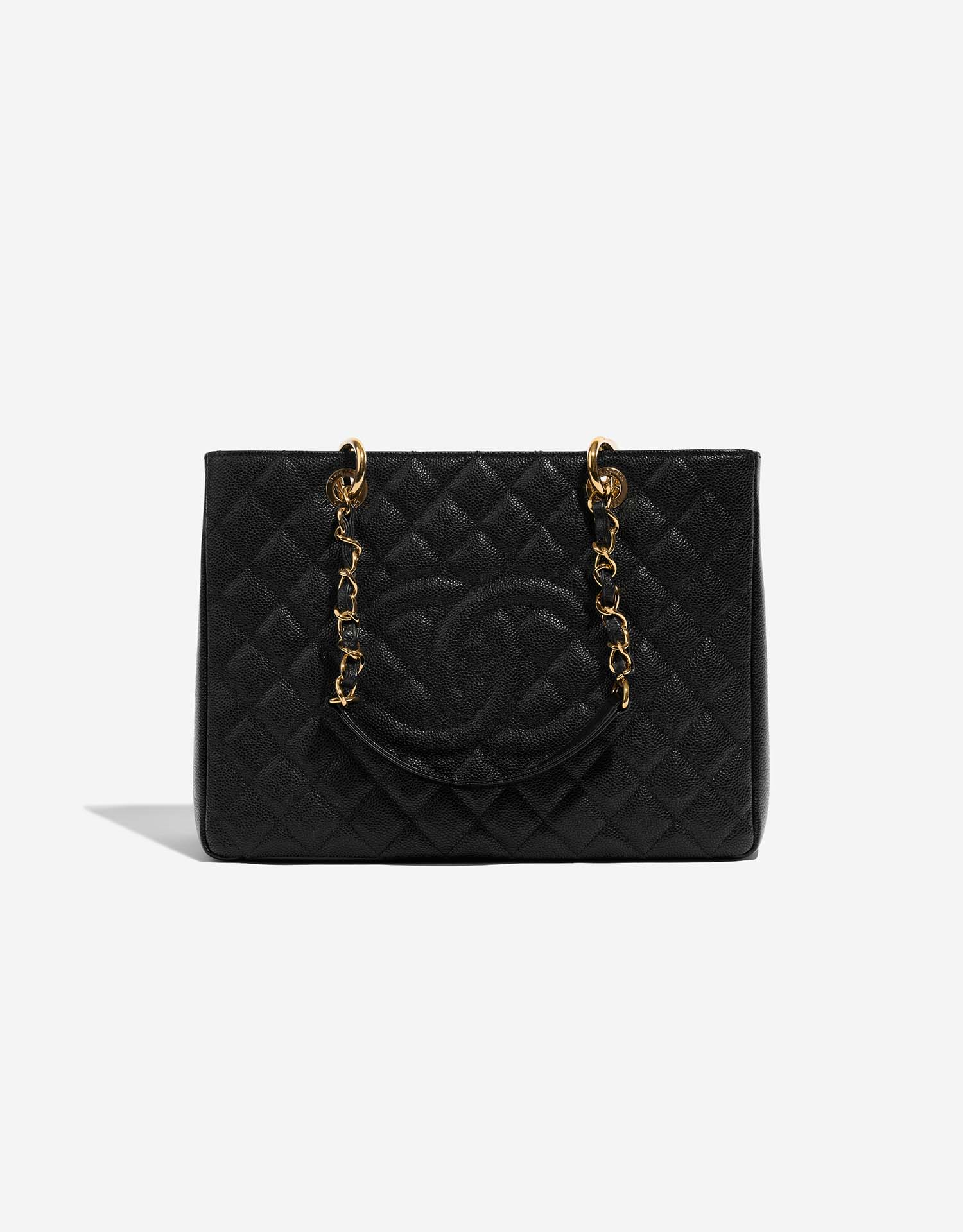 Chanel Sac Shopping Veau Graine Noir SACLAB