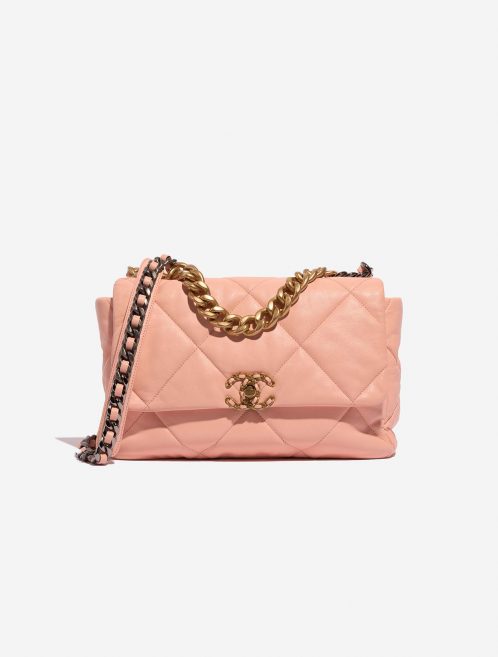 Chanel 19 LargeFlapBag Peach 0F | Sell your designer bag on Saclab.com
