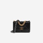 Chanel 19 WOC Black Front  | Sell your designer bag on Saclab.com