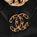 Chanel 19 WOC Black Closing System  | Sell your designer bag on Saclab.com