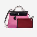 Hermès Herbag 31 RoseBubblegum-Rubis-BlueIndigo Front  | Sell your designer bag on Saclab.com