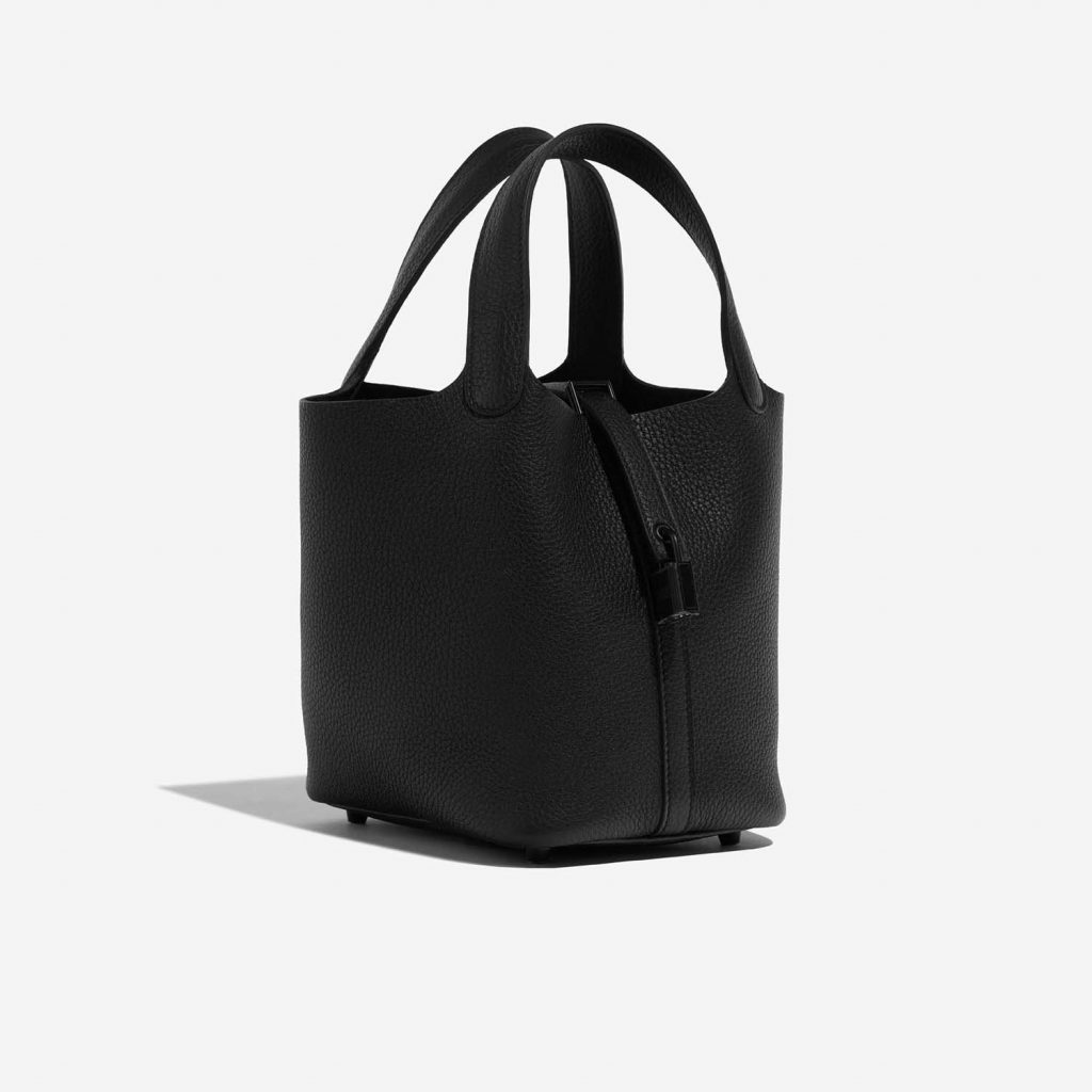 Hermès Picotin So Black 18 Taurillon Clemence Black SACLÀB