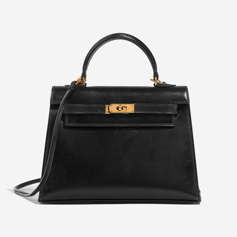 Hermès Kelly 15 Schwarz 2F S | Verkaufen Sie Ihre Designer-Tasche auf Saclab.com