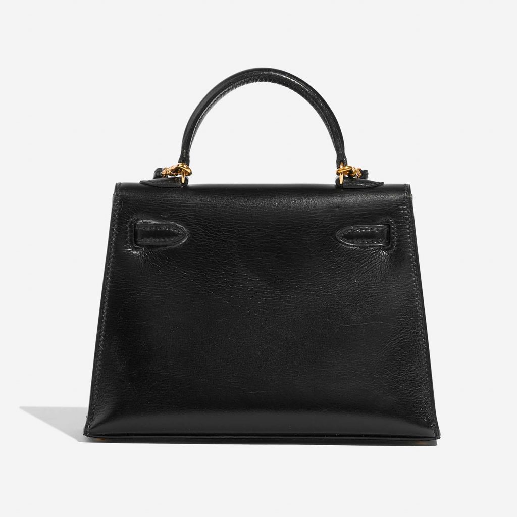 Hermès Kelly 15 Box Black SACLÀB