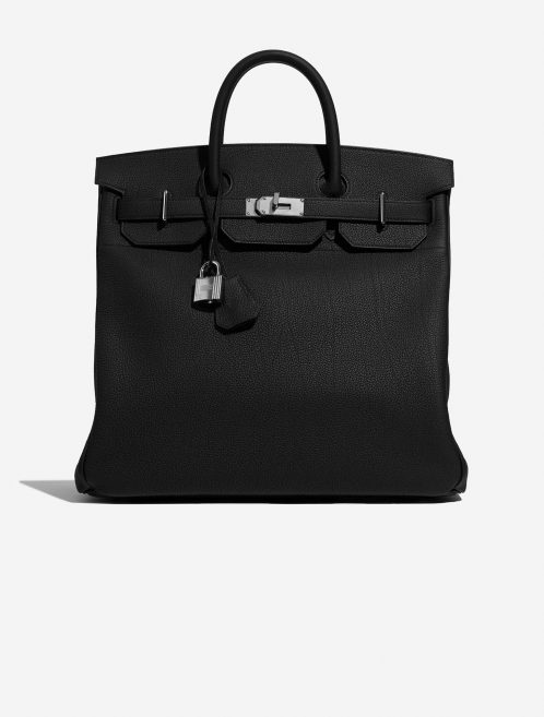 Hermès HautACourroies 40 Schwarz 0F | Verkaufen Sie Ihre Designertasche auf Saclab.com