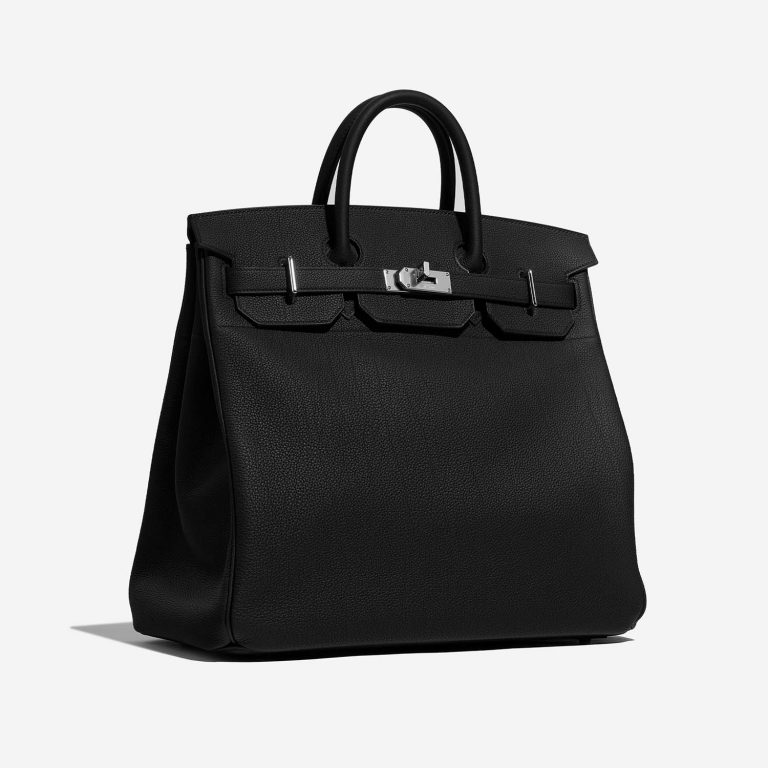 Hermès HautACourroies 40 Black 6SF S | Sell your designer bag on Saclab.com