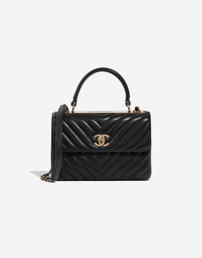 Chanel TrendyCC Medium Black 0F | Sell your designer bag on Saclab.com
