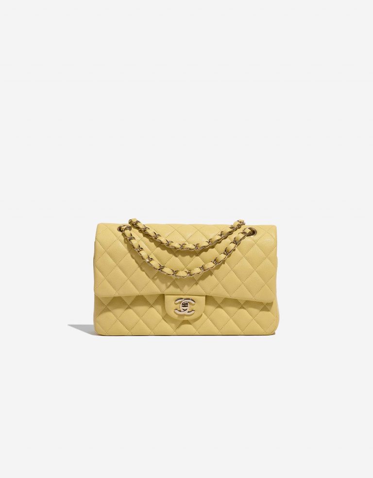 Chanel Timeless Medium PastelYellow 0F | Sell your designer bag on Saclab.com