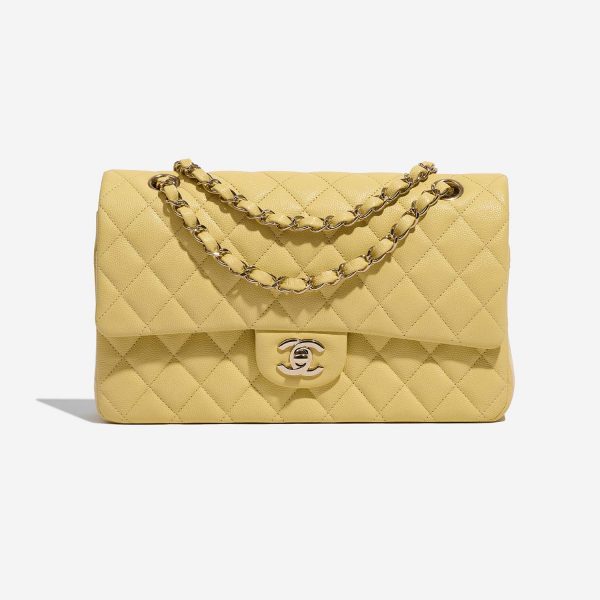 Chanel Timeless Medium Caviar Pastel Yellow SACLÀB