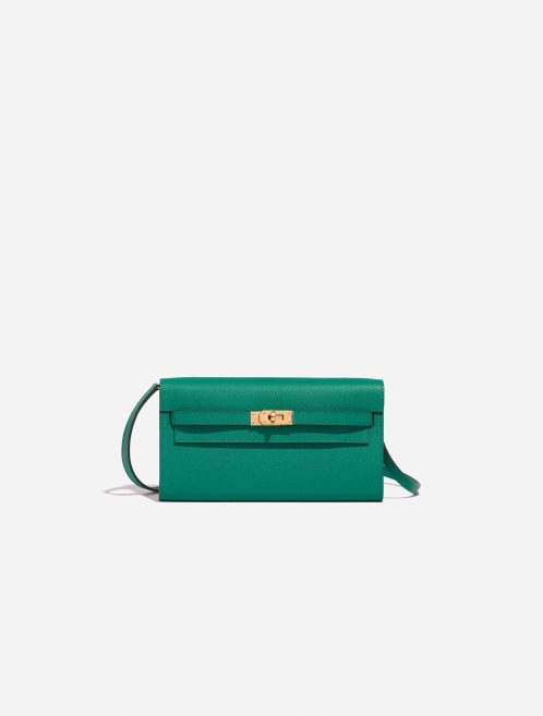 Hermès Kelly ToGo VertJade Front  | Sell your designer bag on Saclab.com