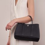 Hermès GardenParty 30 BlueIndigo 1M | Sell your designer bag on Saclab.com