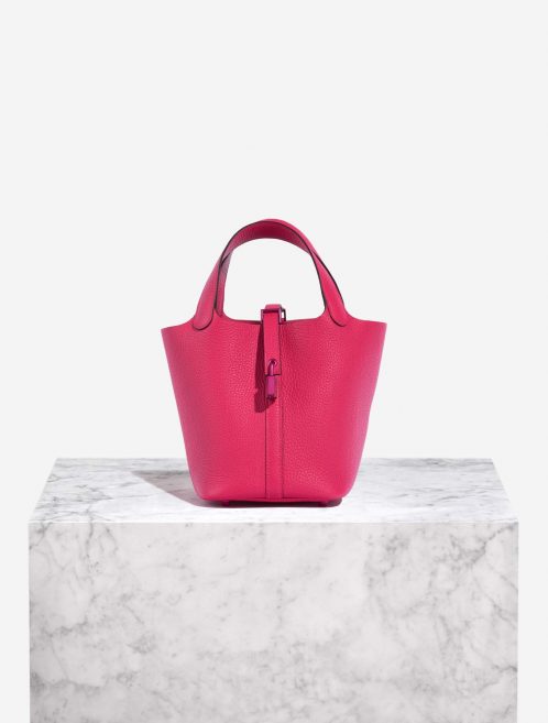 Hermès Picotin 18 RoseMexico Front  | Sell your designer bag on Saclab.com