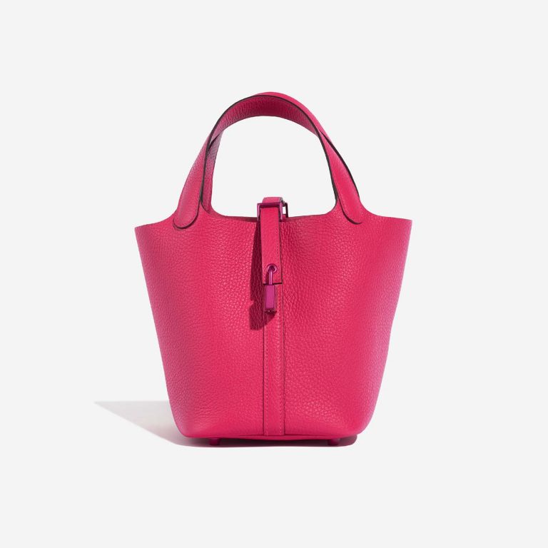 Hermès Picotin 18 RoseMexico Front  | Sell your designer bag on Saclab.com