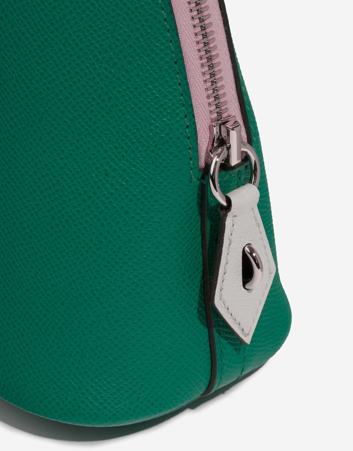 Hermès Bolide 27 VertJade-MauveSylvestre-Nata Système de fermeture | Vendez votre sac de créateur sur Saclab.com