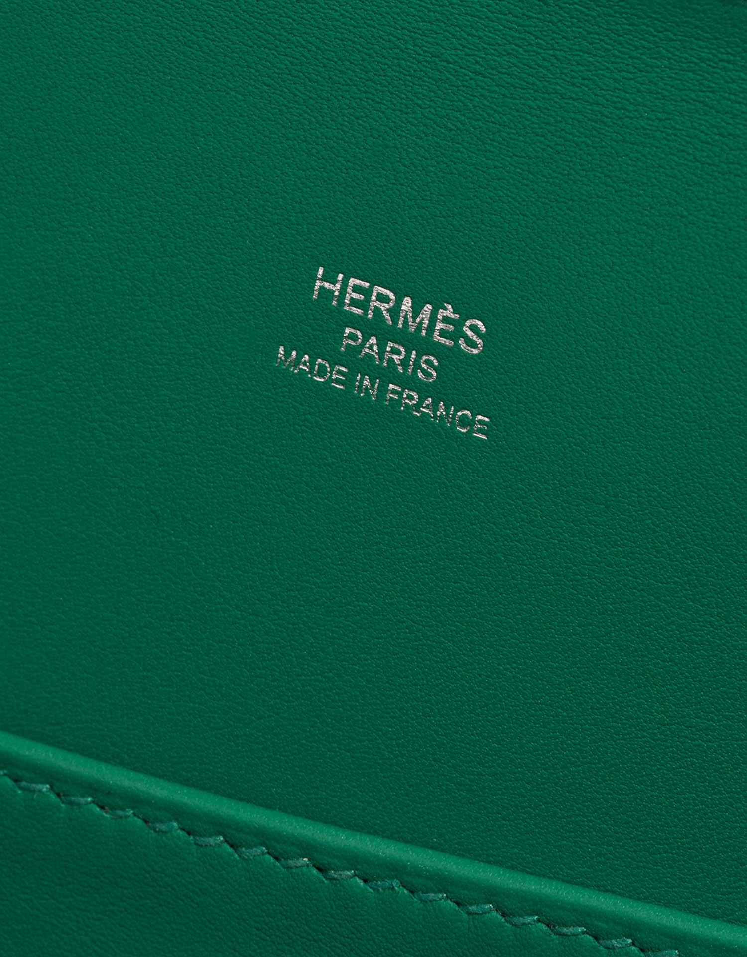 Hermès Bolide 27 VertJade-MauveSylvestre-Nata Logo  | Sell your designer bag on Saclab.com