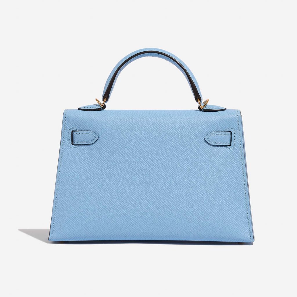 Hermès Kelly Mini Epsom Blue Celeste | SACLÀB