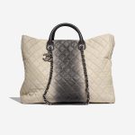 Chanel ShoppingTote Grand GreyBlue-Beige 2F S | Sell your designer bag on Saclab.com