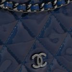 Chanel Timeless WOC Blue Closing System  | Sell your designer bag on Saclab.com