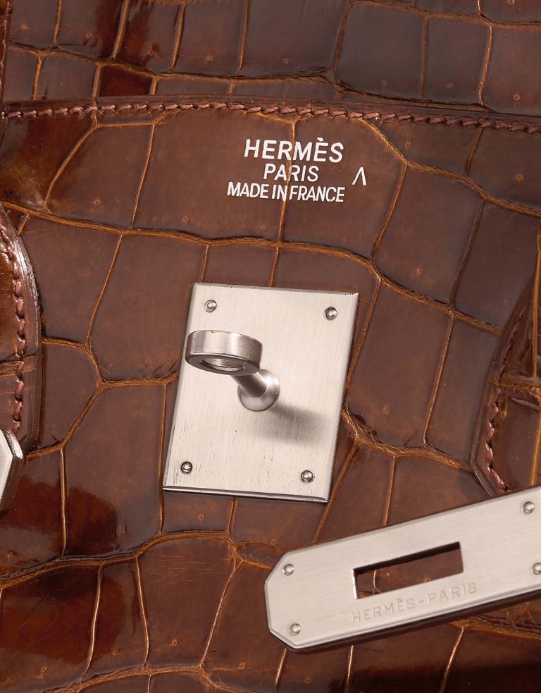 Hermès Birkin 35 Etrusque Logo  | Sell your designer bag on Saclab.com