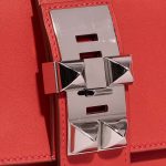 Hermès Medor OneSize RougeTomate Closing System  | Sell your designer bag on Saclab.com