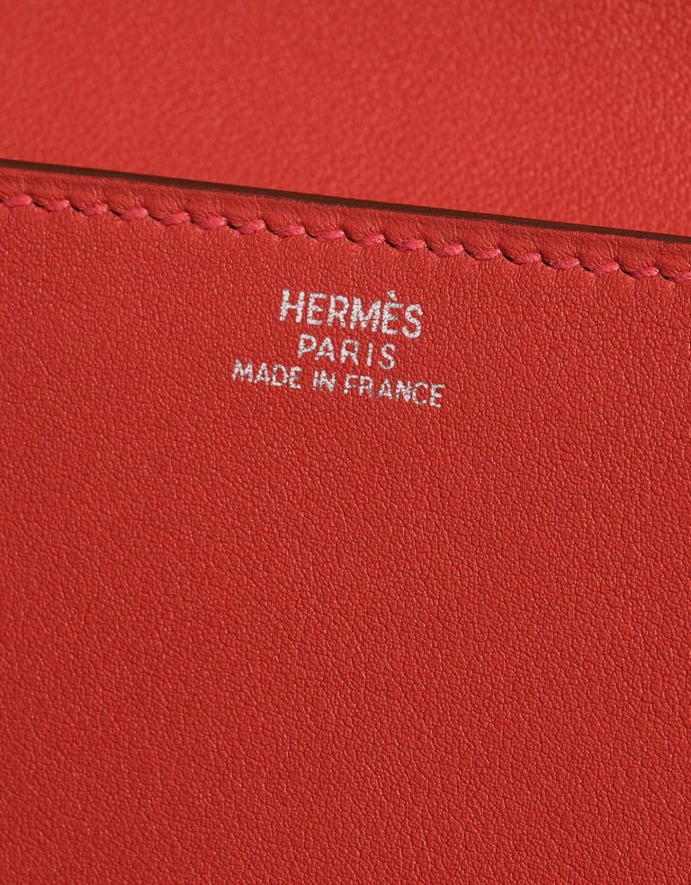 Hermès Medor OneSize RougeTomate Logo  | Sell your designer bag on Saclab.com