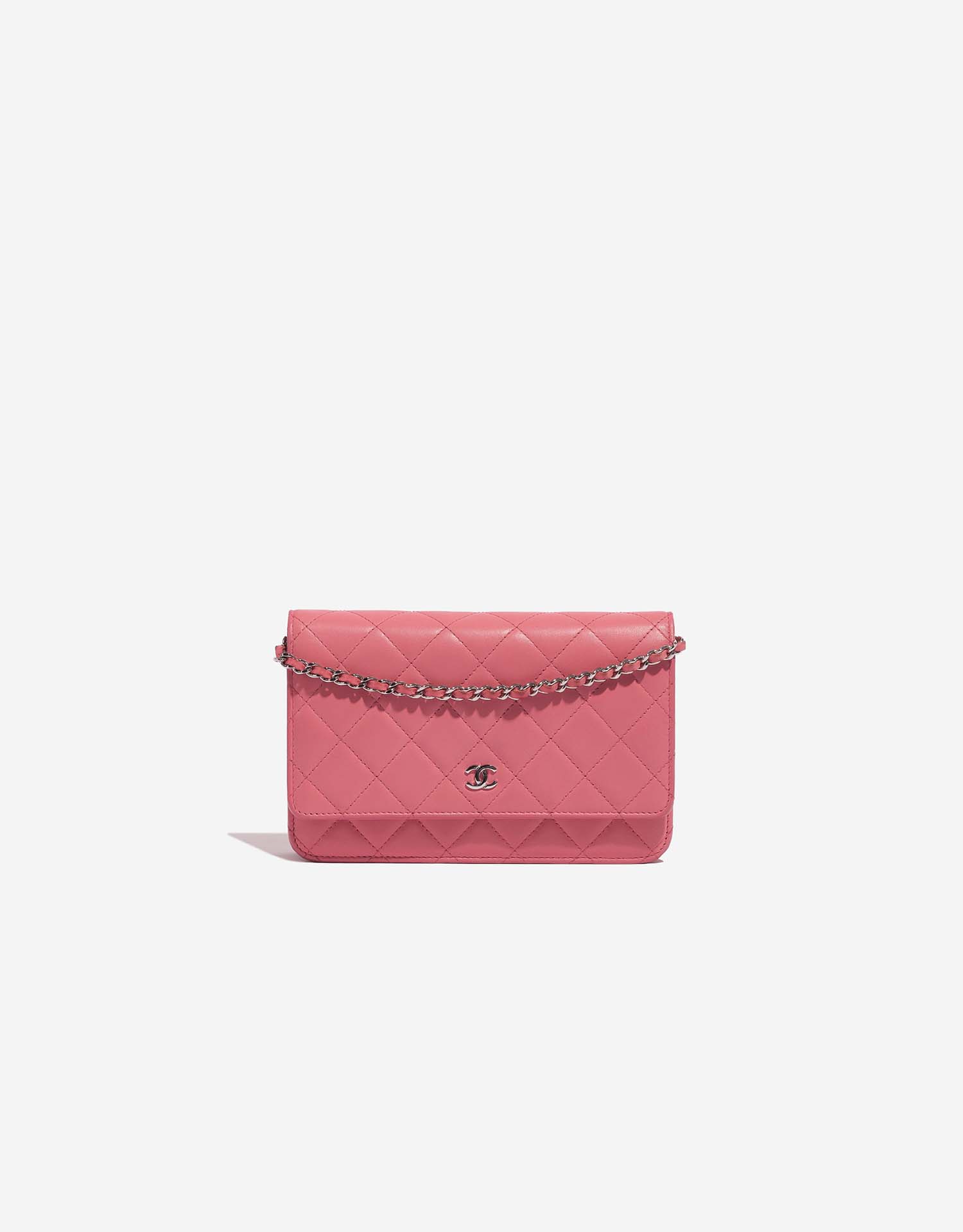 Wallet on chain timeless/classique leather crossbody bag Chanel Pink in  Leather - 25261952
