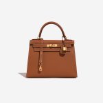 Hermès Kelly 28 Gold 0F | Sell your designer bag on Saclab.com