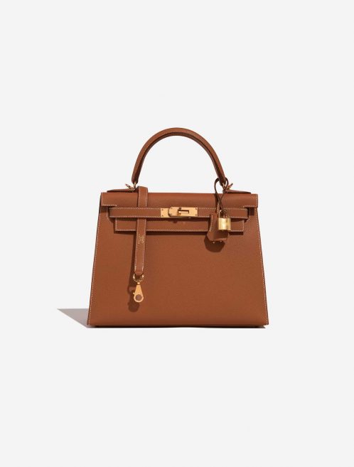 Hermès Kelly 28 Gold 0F | Sell your designer bag on Saclab.com