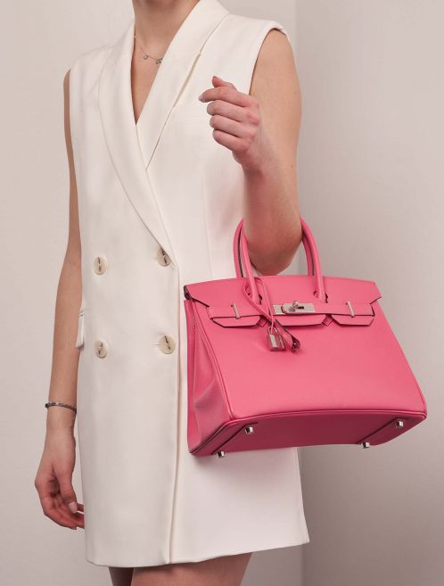 Hermès Birkin 30 RoseAzalee 1M | Sell your designer bag on Saclab.com
