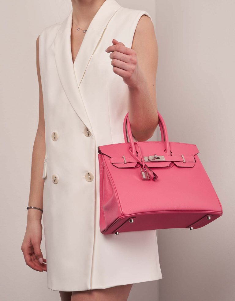 Hermès Birkin 30 RoseAzalee 0F | Sell your designer bag on Saclab.com