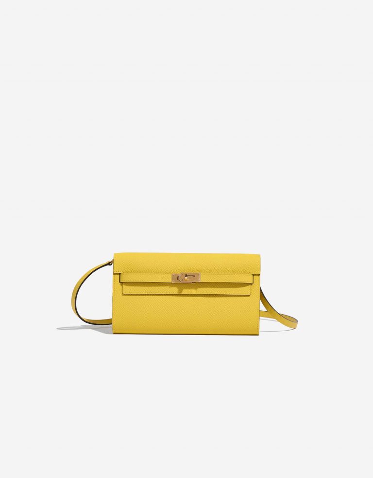 Hermès Kelly ToGo JauneDeNaples Front  | Sell your designer bag on Saclab.com