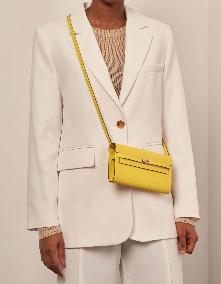 Hermès Kelly ToGo JauneDeNaples Front | Verkaufen Sie Ihre Designer-Tasche auf Saclab.com