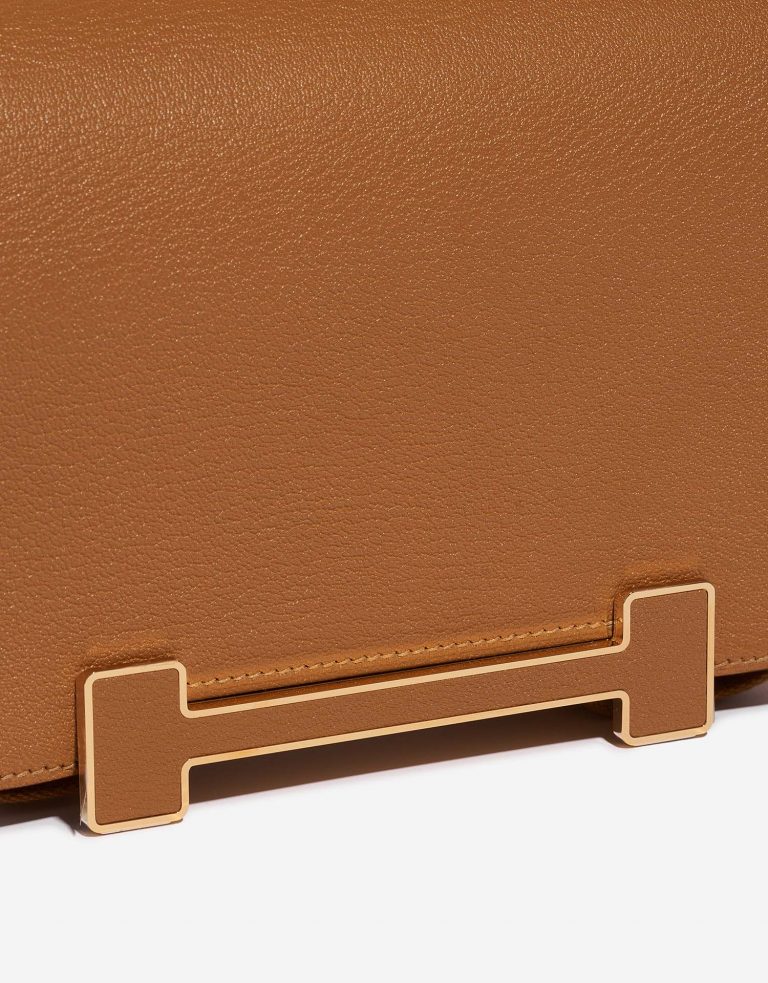 Hermès Geta Caramel Closing System  | Sell your designer bag on Saclab.com