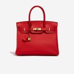 Hermès Birkin 30 RougedeCoeur Front | Vendez votre sac de créateur sur Saclab.com