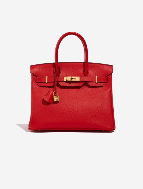 Hermès Birkin 30 RougedeCoeur Front | Vendez votre sac de créateur sur Saclab.com