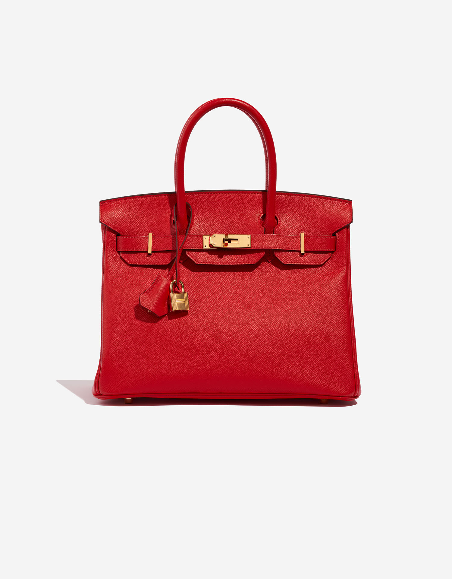 Hermes Kelly 25 Rouge de Coeur Red Sellier Epsom Leather Gold Hardware 2019